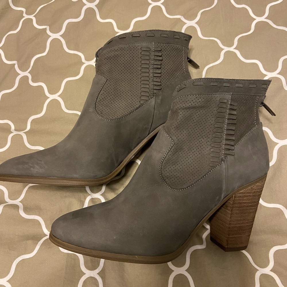 Vince Camuto suede booties